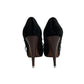 Sapato Nina Ricci Preto Veludo Tam 34 Br