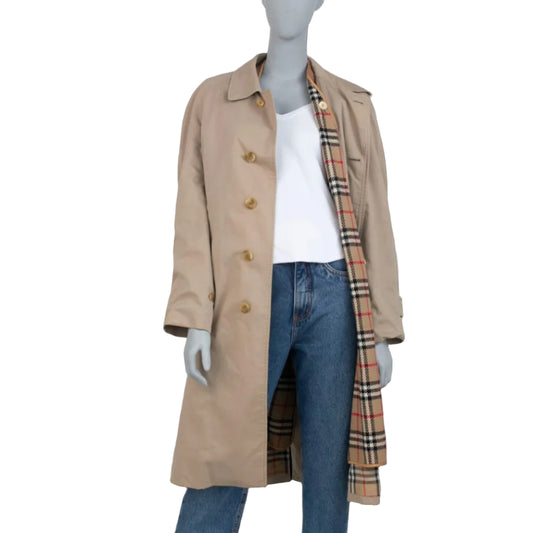 Casaco Sobretudo Burberry Bege Tam G BR