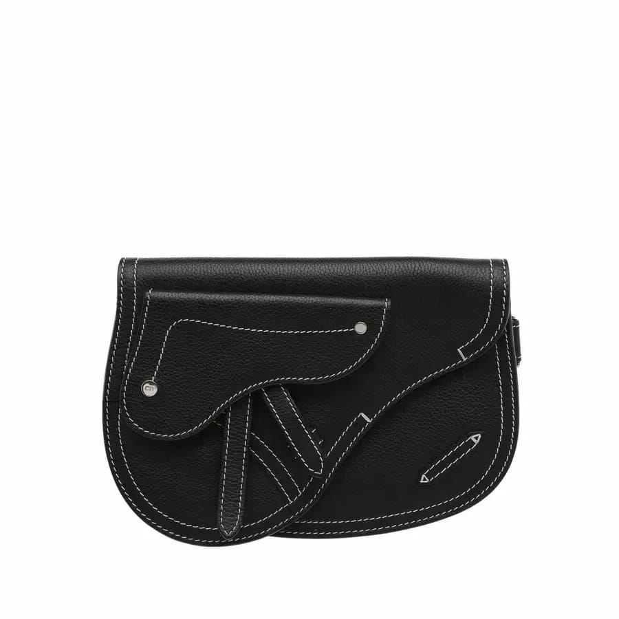 Bolsa Dior Saddle Body Bag Preta
