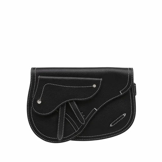 Bolsa Dior Saddle Body Bag Preta