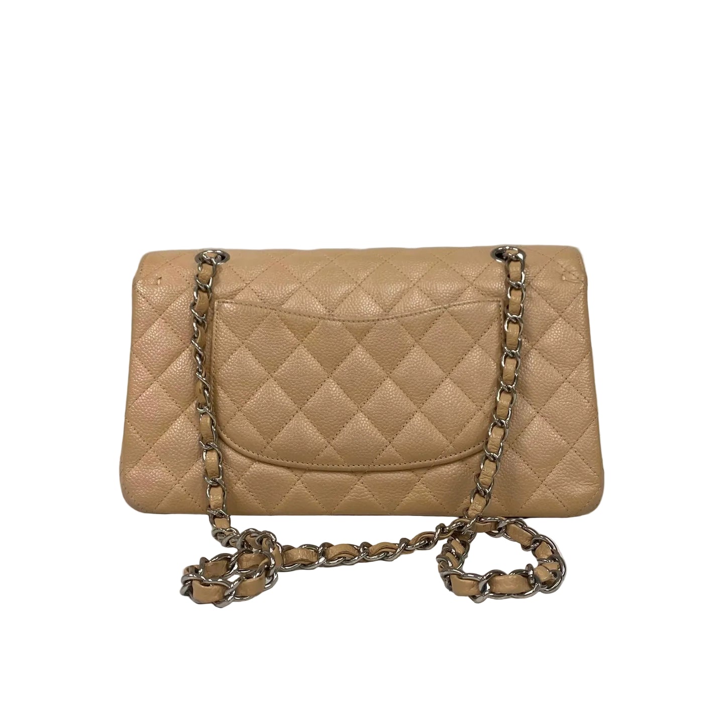 Bolsa Chanel Classic Flap Bege