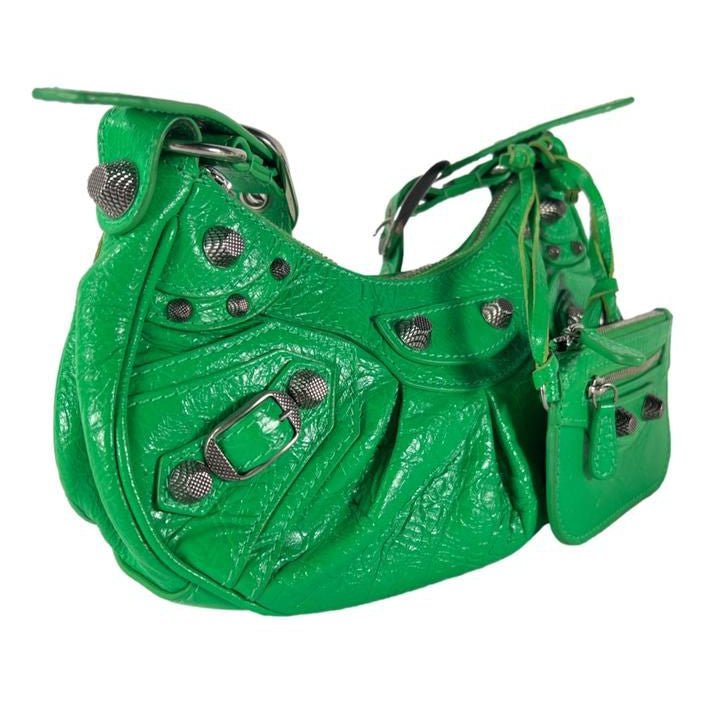 Bolsa Balenciaga Le Cagole Verde