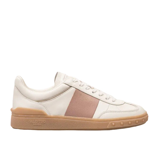Tenis Valentino Off White e Rosa Tam 36 Br