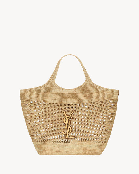 Bolsa Saint Laurente Icare Em Raffia