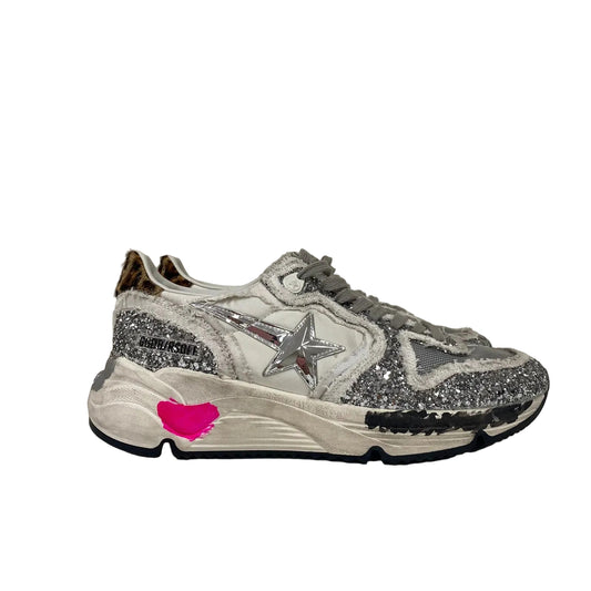Tenis Golden Goose Prata Tam 37 Br