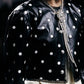 Casaco Chanel Biker Jacket Preta Couro Tam 36 Br