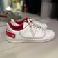 Tenis Valentino Branco e Vermelho Tam 35,5 Br
