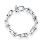 Pulseira Tiffany Corrente Prata