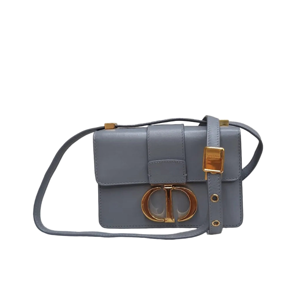 Bolsa Christian Dior Montaigne Azul Mini