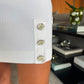 Vestido Chanel Branco Estampa Carro Tam 36 Br