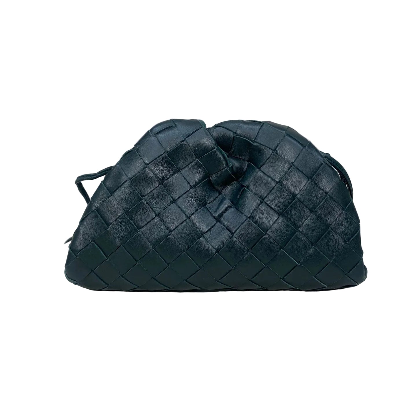 Bolsa Bottega Veneta Mini Pouch Verde Escuro