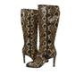 Bota Valentino Couro Cobra Tam 38 Br