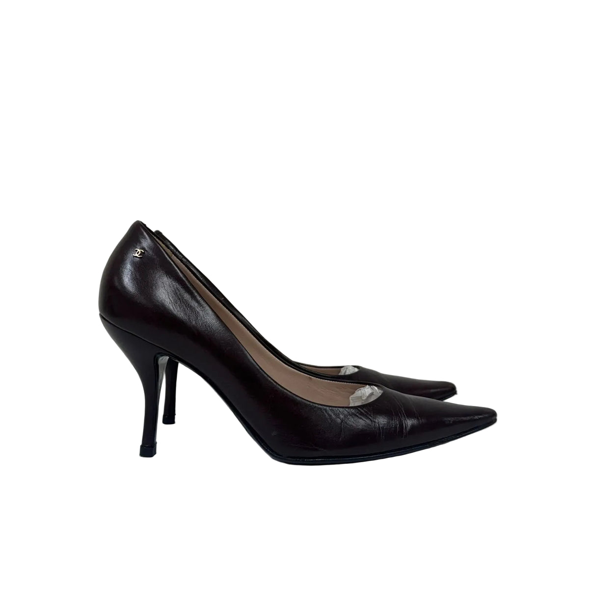 Scarpin Chanel Bordô Tam 37 BR