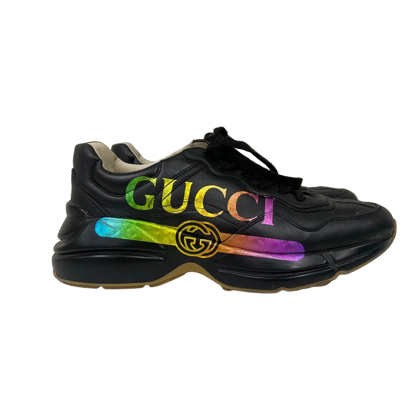 Tenis Gucci Preto Tam 37 Br