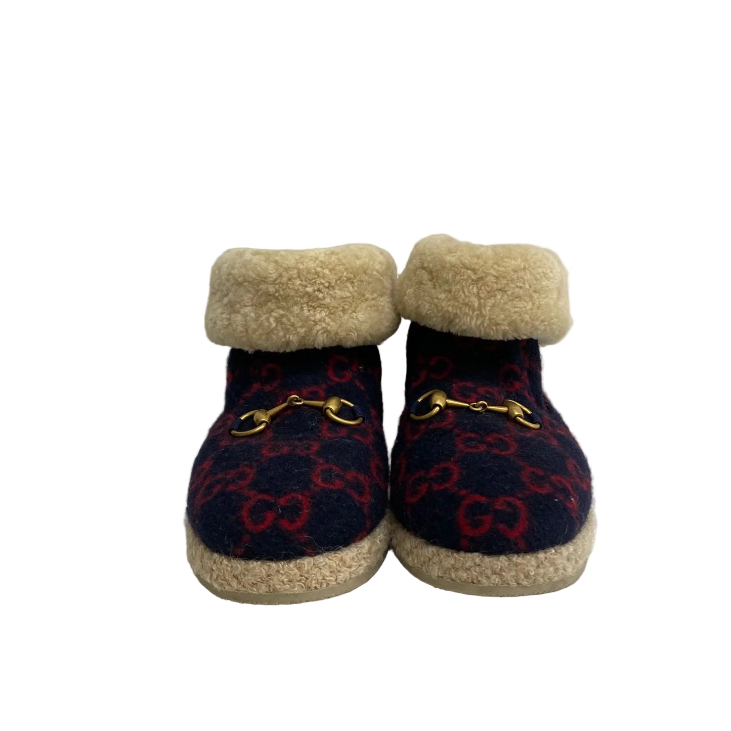 Bota Gucci Azul Pelinho Tam 41 Br