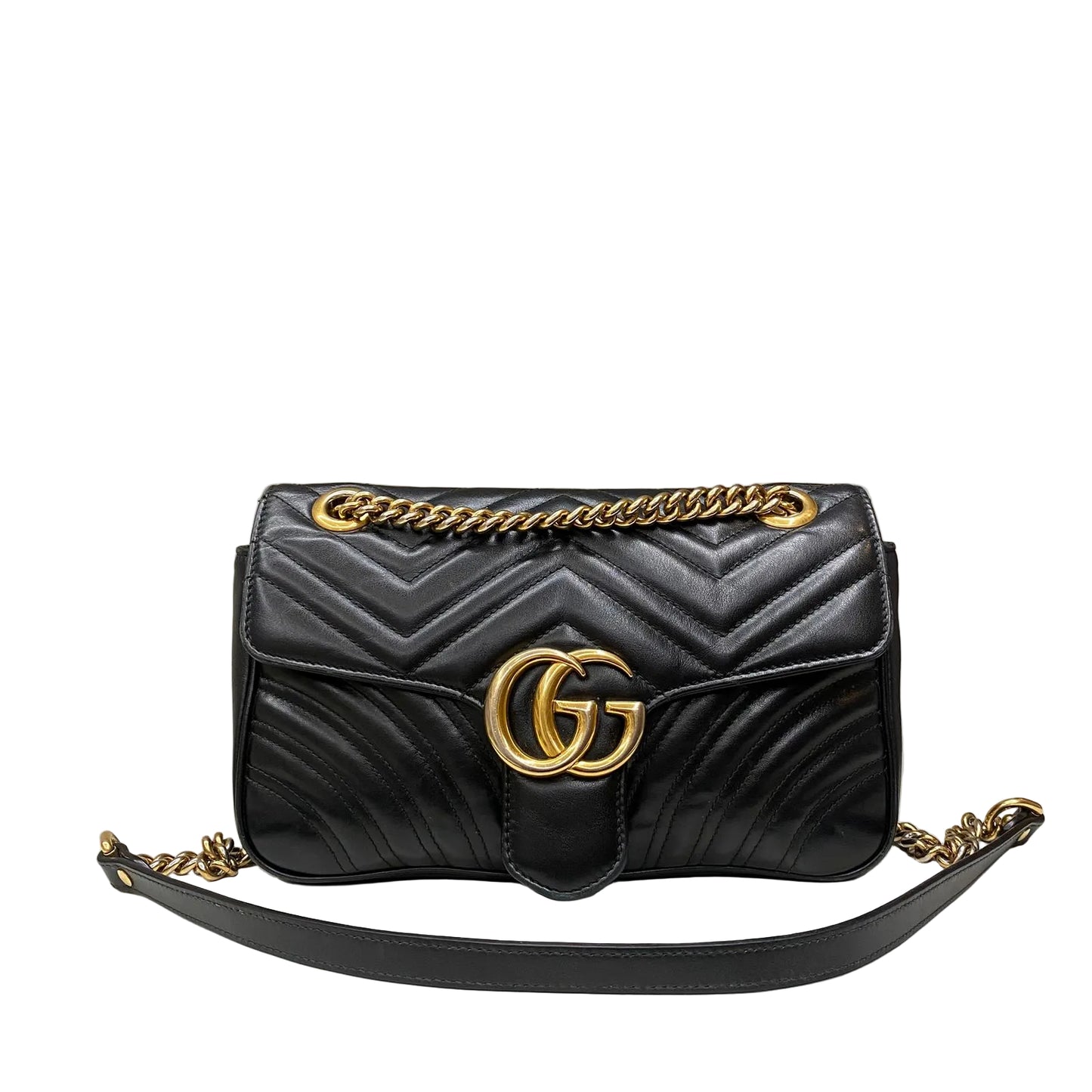 Bolsa Gucci Marmont Preta