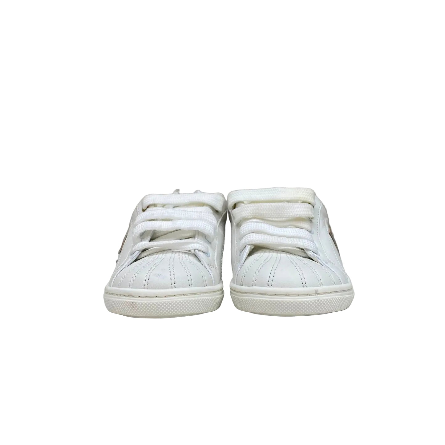 Tenis Dolce&Gabbana Infantil Branco e Dourado Tam 23 Br