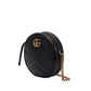 Bolsa Gucci Marmont Mini Round  Preta