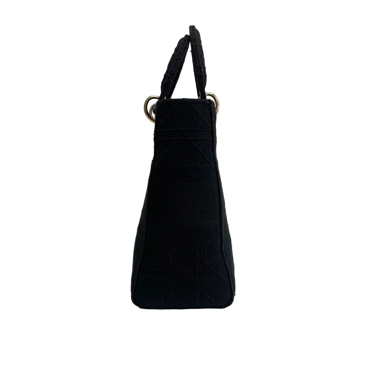 Bolsa Christian Dior Lady D-Lite Preta