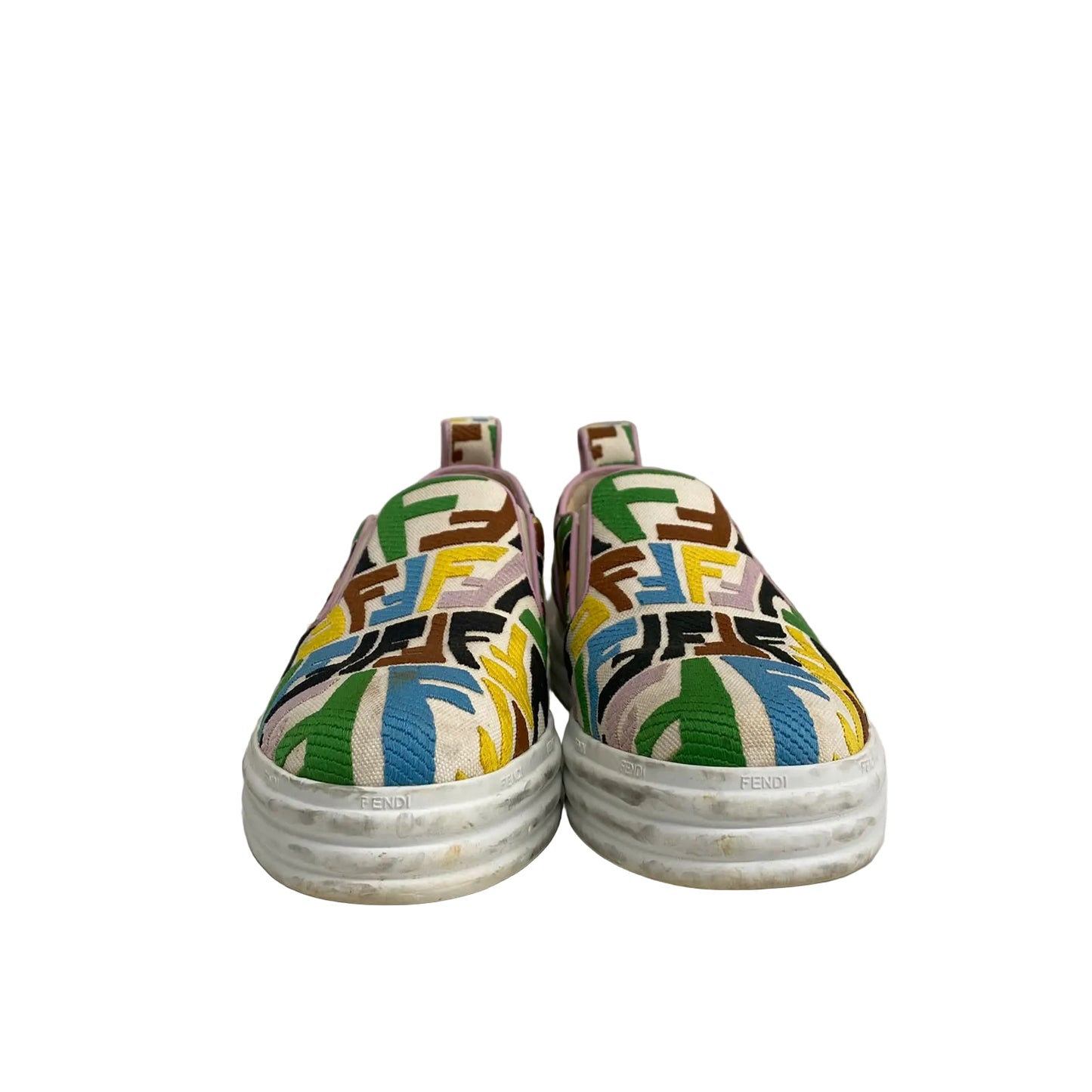 Tenis Fendi Monograma Colorido Tam 36 Br