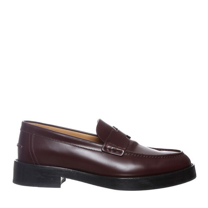 ⁠Mocassim Hermès Klement Marrom Tam 34 BR