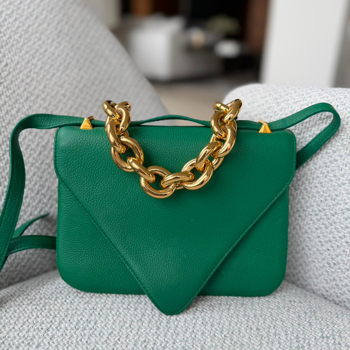 Bolsa Bottega Veneta Mount Small Verde