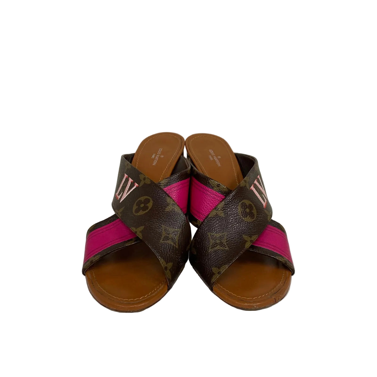 Tamanco Louis Vuitton Monograma Tam 37 BR