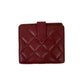 Carteira Chanel Quilted Vinho