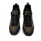 Tênis Louis Vuitton Preto e Marrom Tam 37 Br