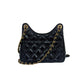 Bolsa Chanel Quilted Small Wavy Preta
