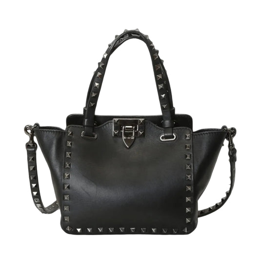 Bolsa Valentino Garavani Rockstud Preta