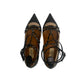 Scarpin Valentino Baixo Preto e Bege Tam 34 Br