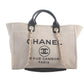 Bolsa Chanel Deauville Off White e Preto