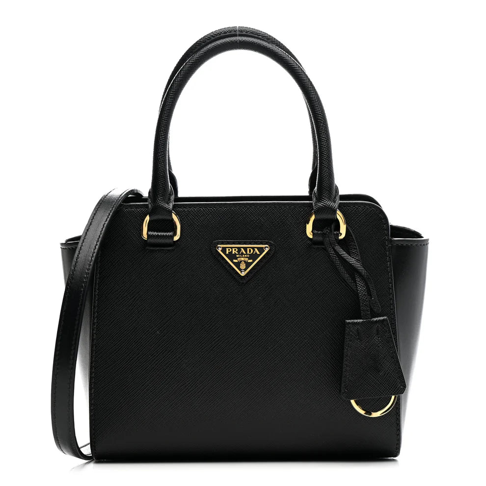 Bolsa Prada Saffiano Lux Preta