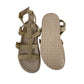 Papete Gianvito Rossi Bege Suede Tam 34 BR