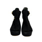 Sapato Louis Vuitton Camurca Preto Tam 36 Br