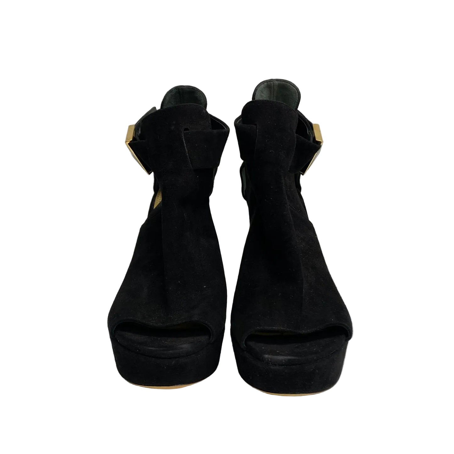 Sapato Louis Vuitton Camurca Preto Tam 36 Br