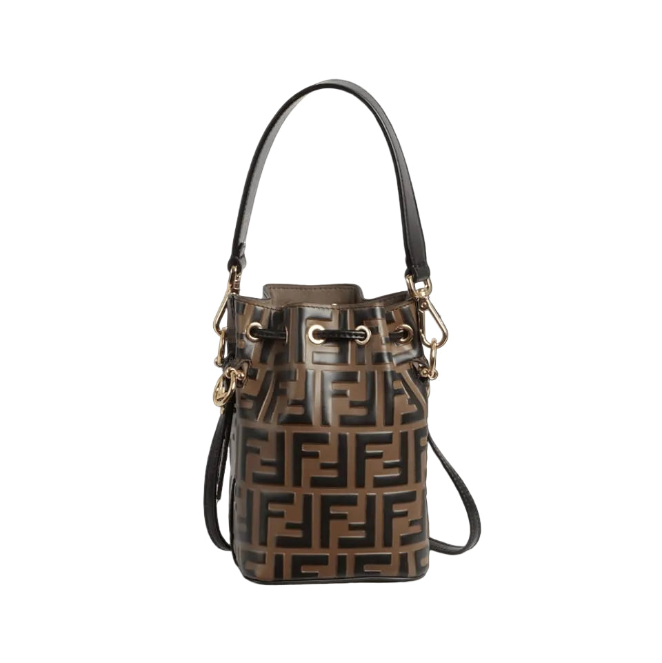 Bolsa Fendi MINI MON TRESOR BUCKET BAG