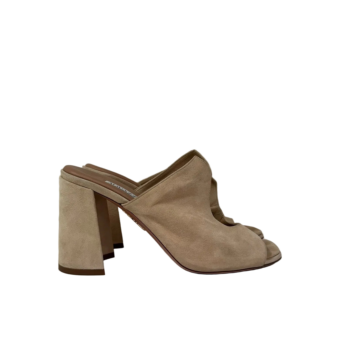 Sandália Aquazzura Suede Tam 36 BR