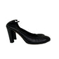 Scarpin Chanel Preto Elastico Tam 36,5 BR