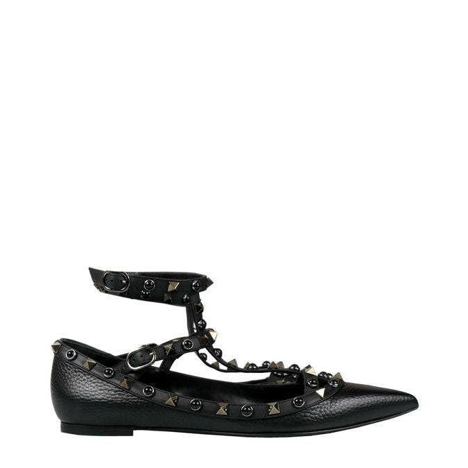 Sapatilha Valentino Rockstud Preto Tam 37 Br