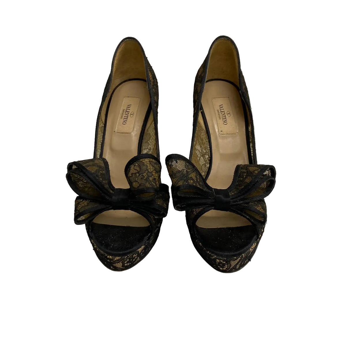 Sapato Valentino Renda Preto Tam 35 BR