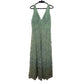 Vestido Elie Saab Verde Com Capa Tam 40 Br