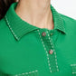 Blusa Carolina Herrera Verde Tam P BR