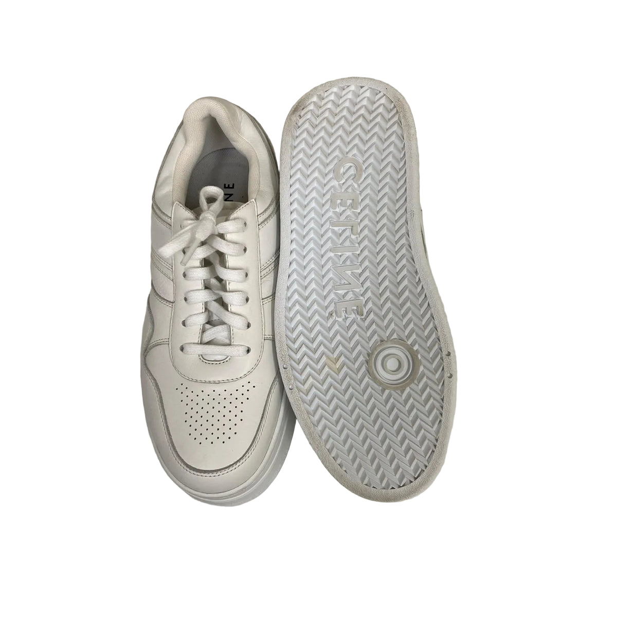 Tênis Celine Sneaker Block Branco Tam 36 Br