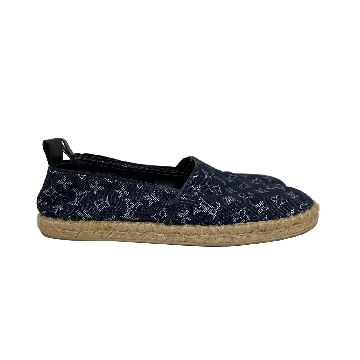 Espadrille Louis Vuitton Monograma Raffia Tam 37 BR