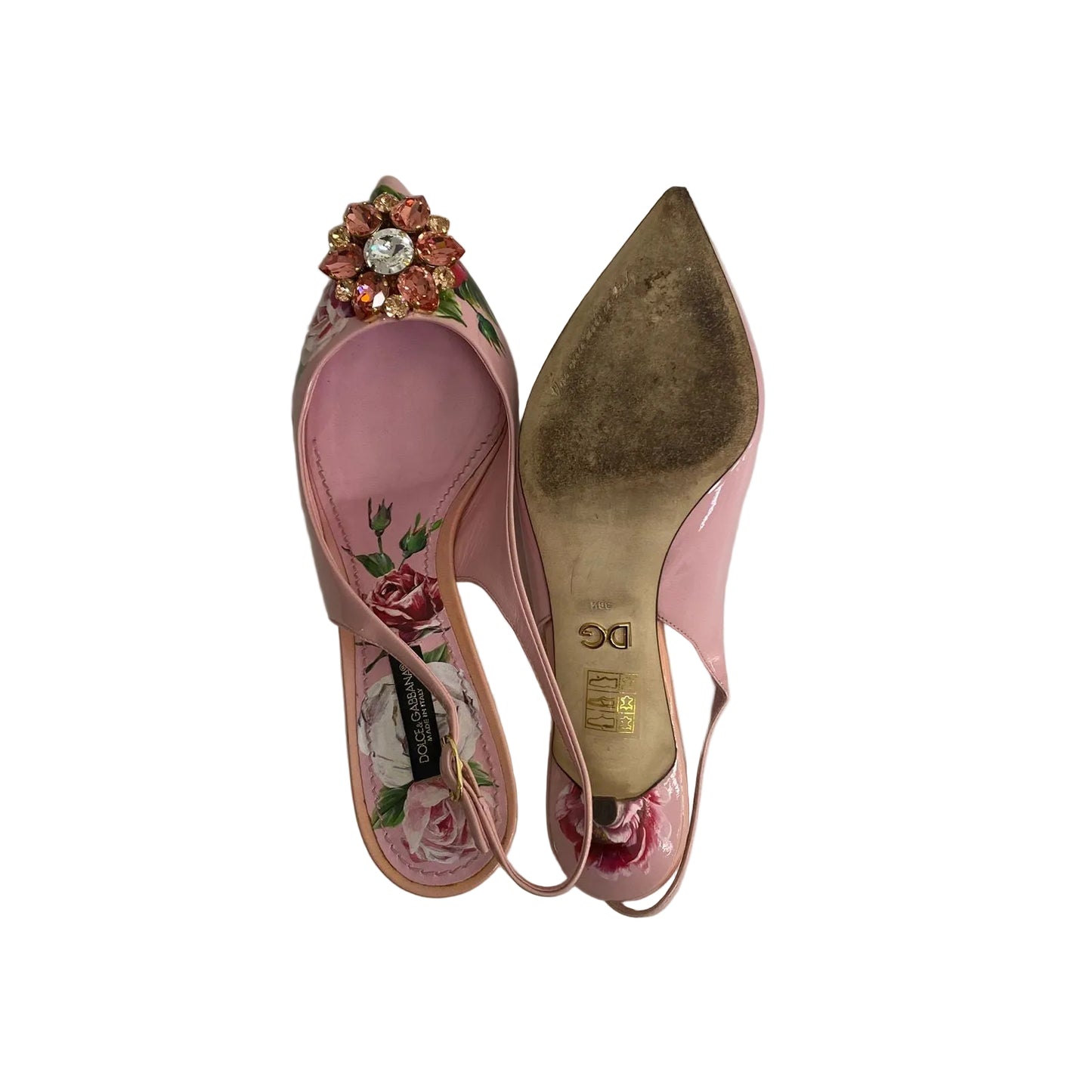 Scarpin Dolce & Gabbana Bellucci Rosa Tam 36,5 Br