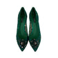 Sapato Dolce&Gabbana Verde Rendado Tam 37,5 BR