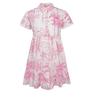 Vestido ST Barth Estampado Infantil Tam 10 anos Br