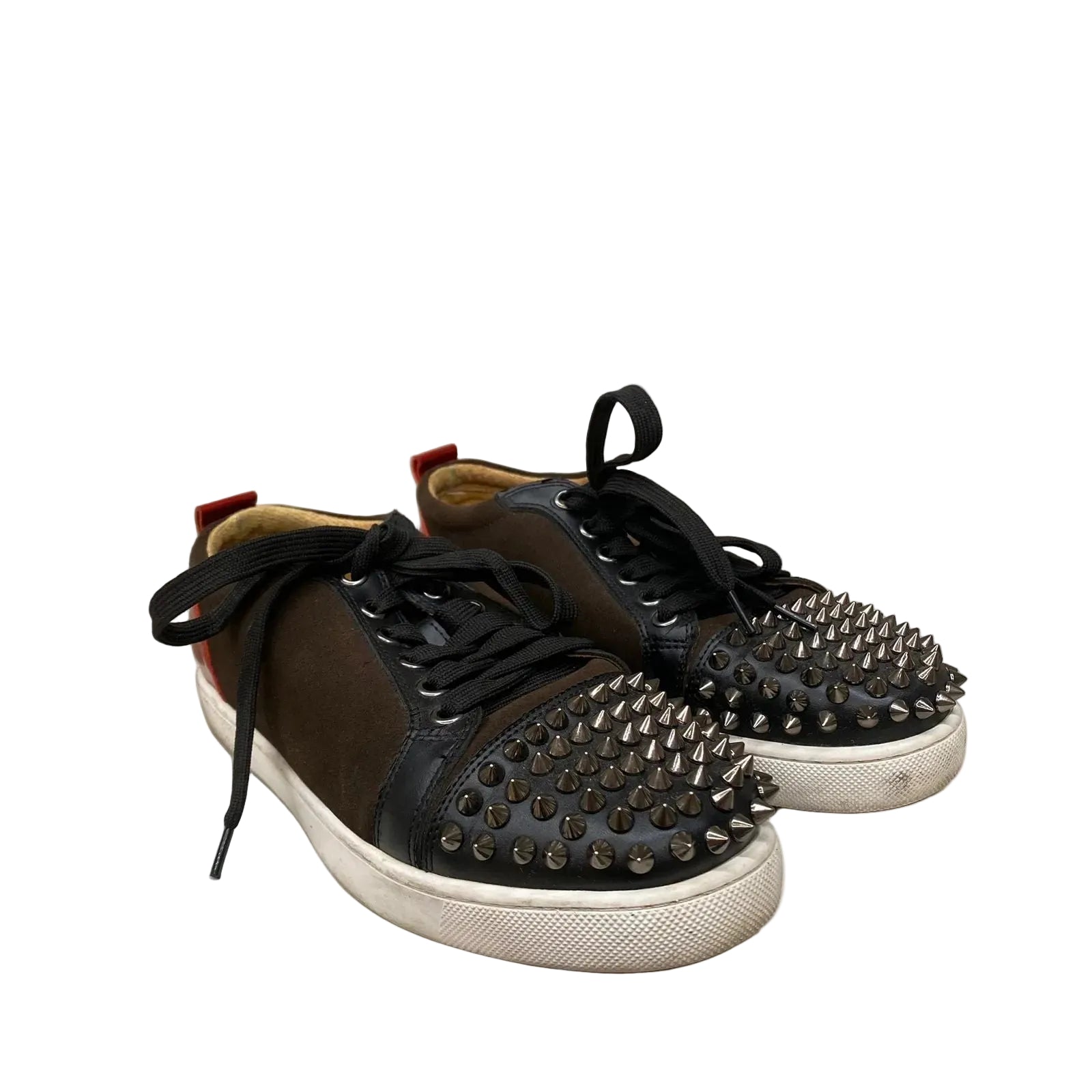Tenis Christian Louboutin Marrom Tam 36 Br – Peguei Bode